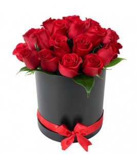 Box de 18 rosas IMPORTADAS